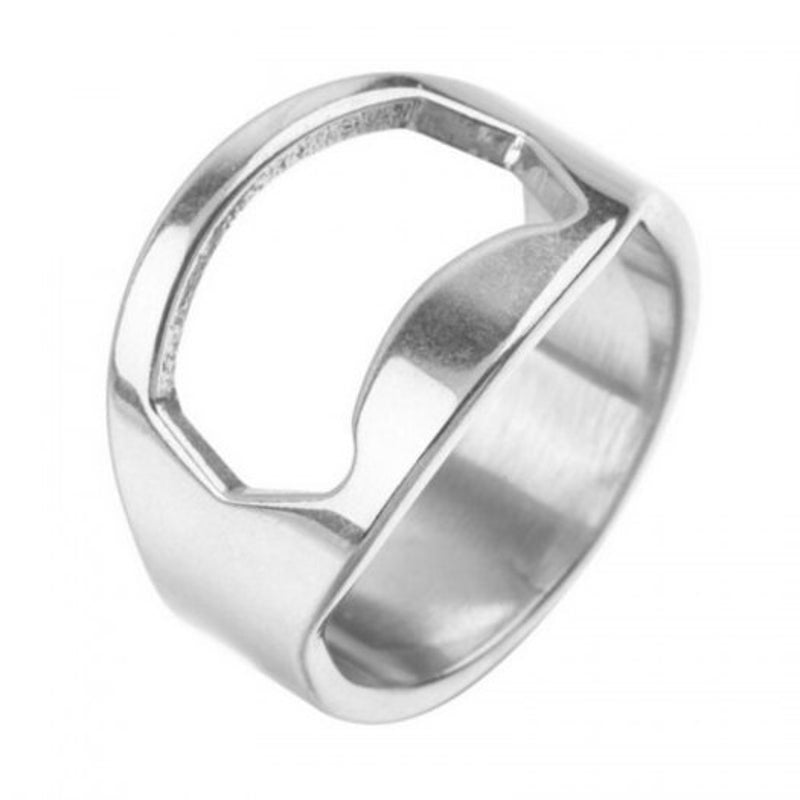 Stainless Steel Ring Opener Multi Functionbeer Bottle Diameter 22Mm Silver