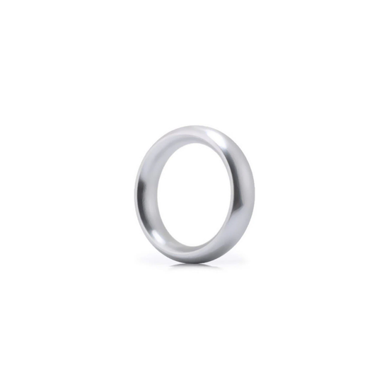 Stainless Steel Metal Men's Fashion Ring Penis Delayed Ejaculation Silver