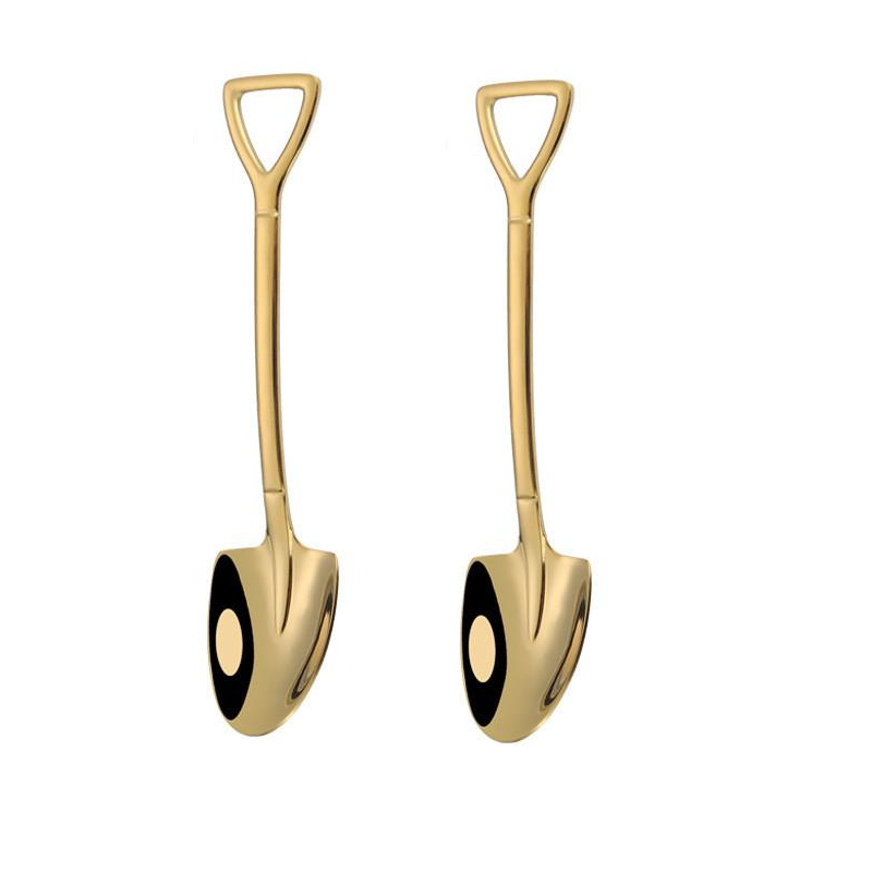 Stainless Steel Metal Shovel Ice Cream Spoon Coffee Scoop