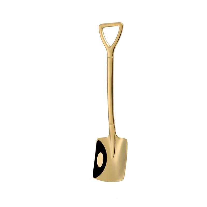 Stainless Steel Metal Shovel Ice Cream Spoon Coffee Scoop