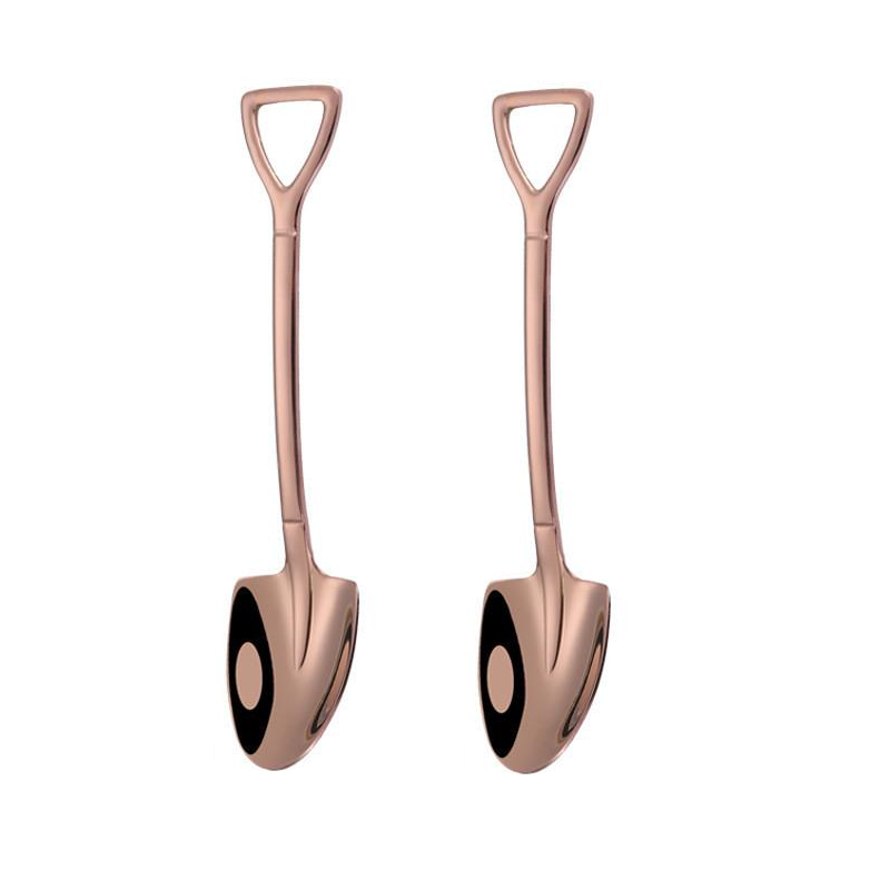 Stainless Steel Metal Shovel Ice Cream Spoon Coffee Scoop
