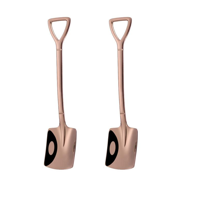 Stainless Steel Metal Shovel Ice Cream Spoon Coffee Scoop