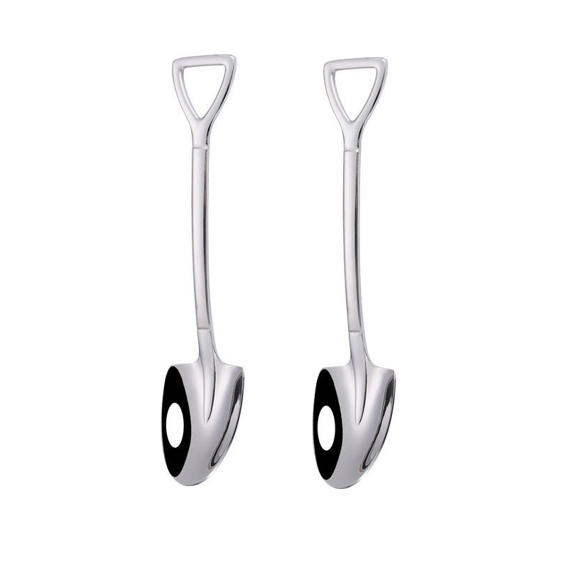 Stainless Steel Metal Shovel Ice Cream Spoon Coffee Scoop