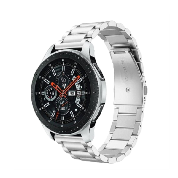 Stainless Steel Watch Band Wrist Strap For Samsung Galaxy 46Mm Sm R800 Silver