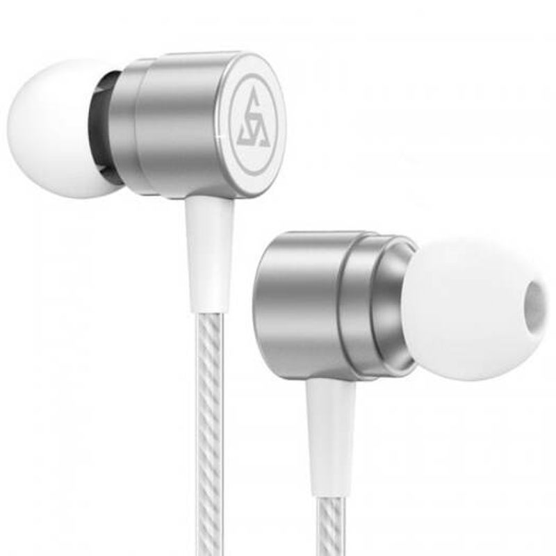 3.5Mm Wired Stereo Earphone Noise Isolating Headphone Headset With Microphone