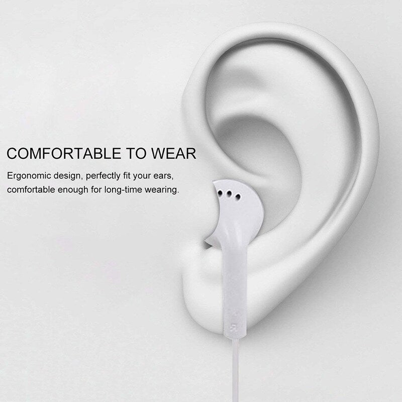 Stereo Headphones 3.5Mm Wired In Ear Earphones With Mic Noise Isolating Headset For Smartphones Tablets Laptops Mp34 Mor