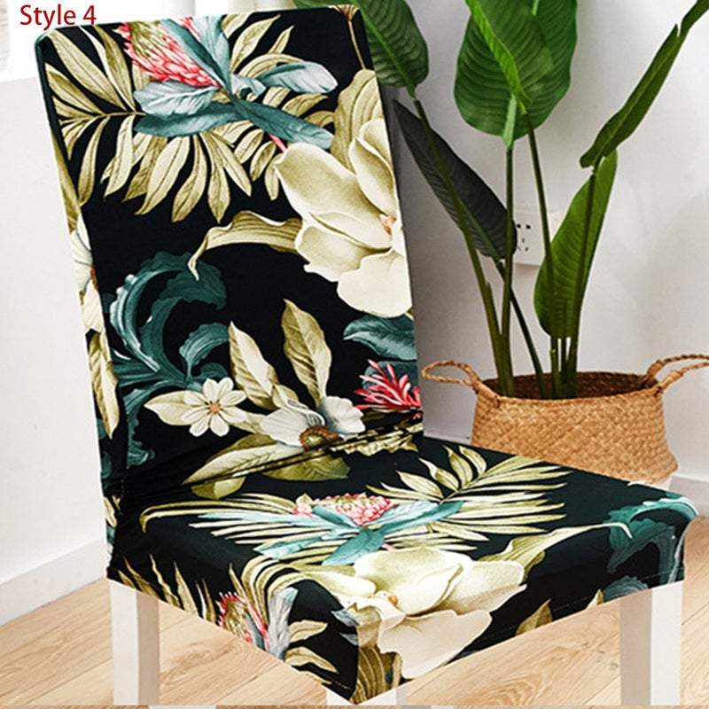 Chair Sofa Covers Stretchable Soft Flower Pattern Protective