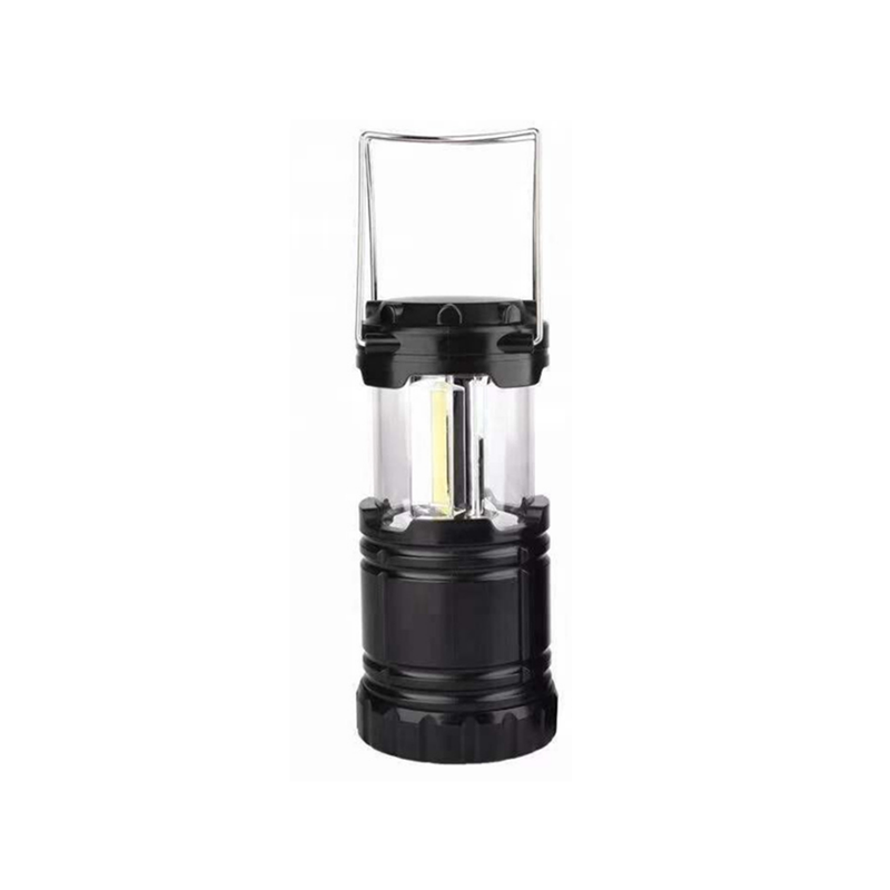 Stretching Camping Lights Outdoor Super Bright Automatically Pull Black