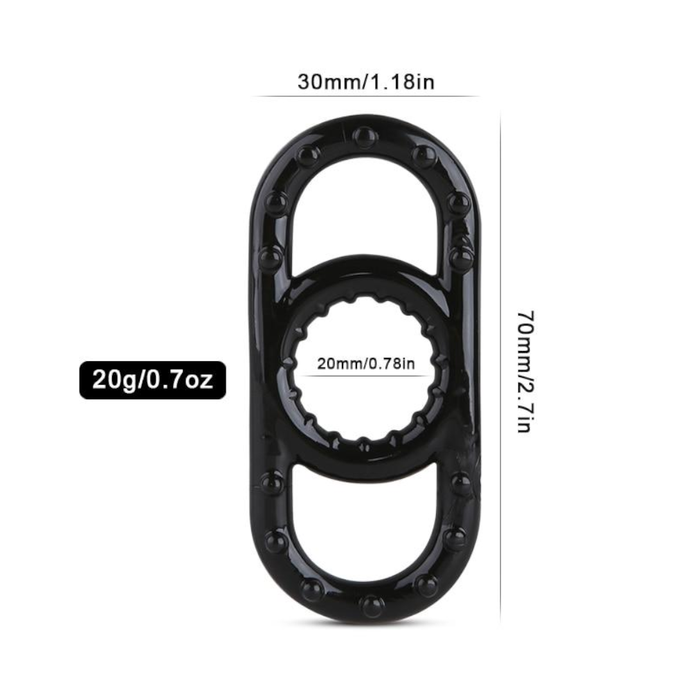 Stretchy Silicone Penis Cock And Balls Ring Erection Enhancer Men