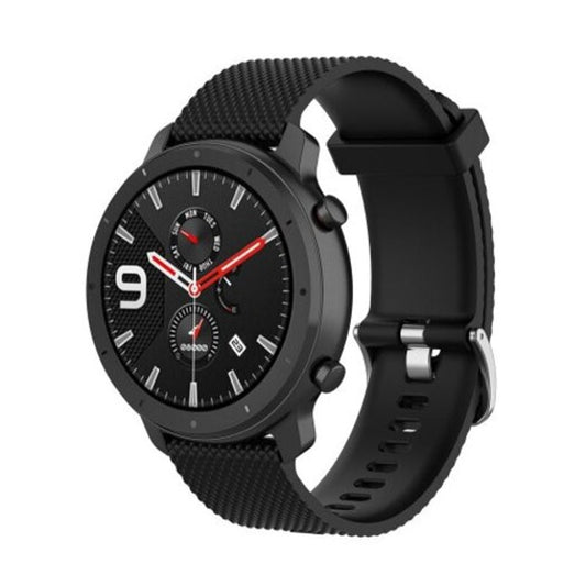 Stripe Smart Bracelet Replacement Strap For Amazfit Gtr 47Mm Black