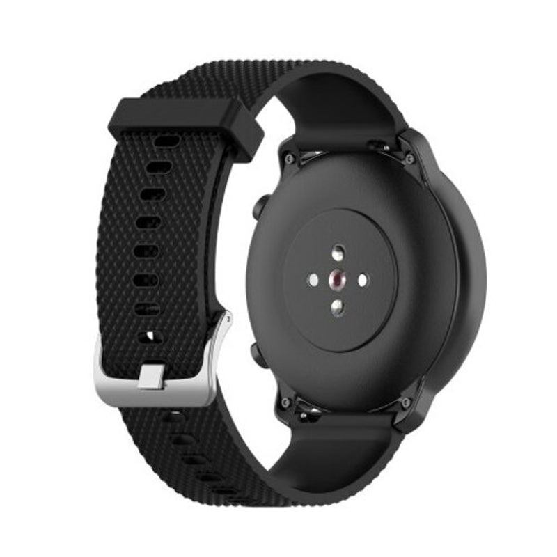 Stripe Smart Bracelet Replacement Strap For Amazfit Gtr 47Mm Black