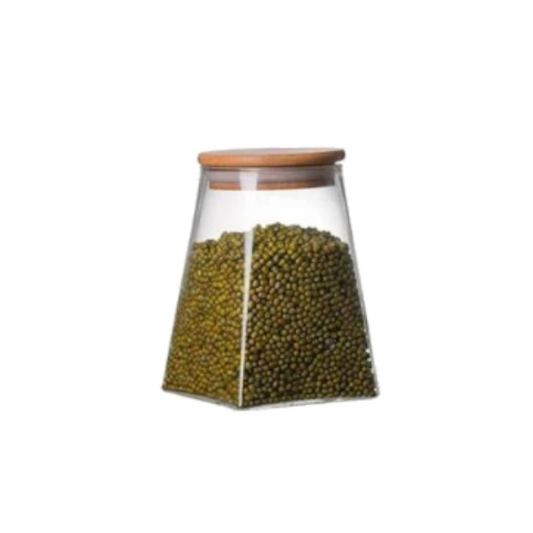 Stylish Glass Stackable Kitchen Storage Containers