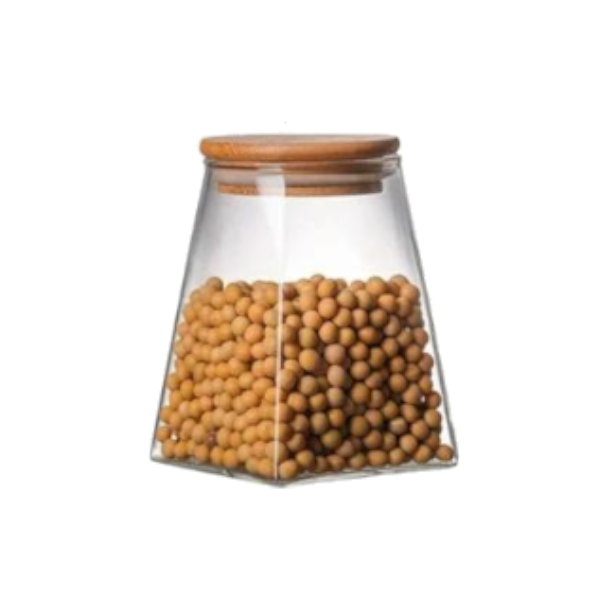 Stylish Glass Stackable Kitchen Storage Containers