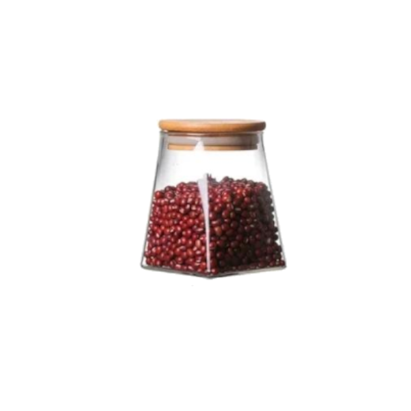Stylish Glass Stackable Kitchen Storage Containers