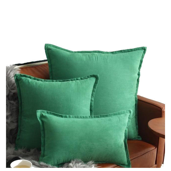 Suede Throw Pillows Cushion Covers Comfortable Decor