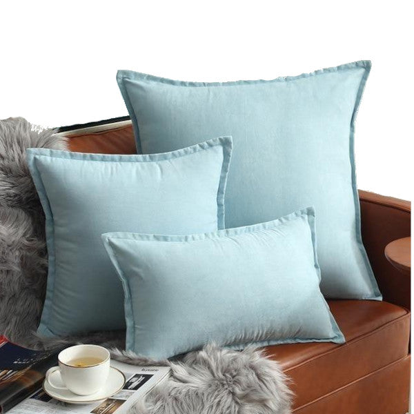 Suede Throw Pillows Cushion Covers Comfortable Decor