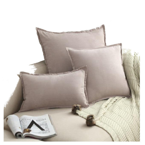 Suede Throw Pillows Cushion Covers Comfortable Decor