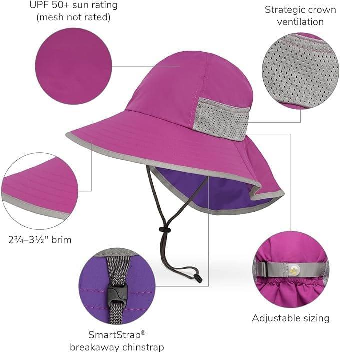 Sunday Afternoon Kids Play Hat Upf50+ | Ocean Life Small (6 24Mth)