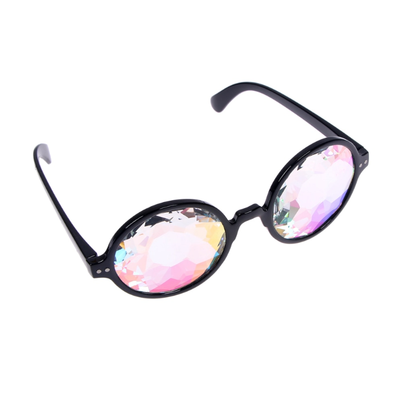 Sunglasses Kaleidoscope Psychedelic Rainbow Glasses Prism Refraction Goggles For Festivals