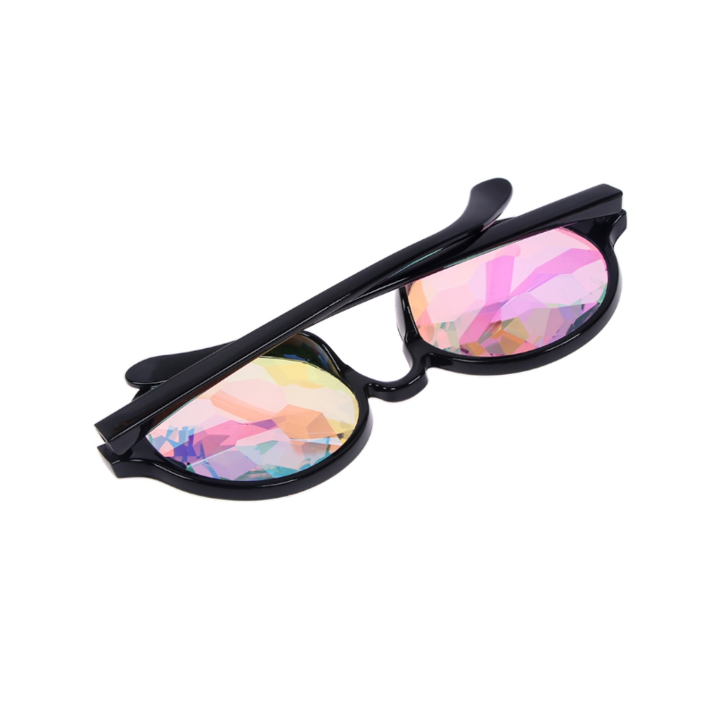 Sunglasses Kaleidoscope Psychedelic Rainbow Glasses Prism Refraction Goggles For Festivals