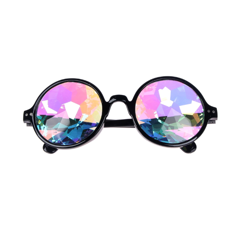 Sunglasses Kaleidoscope Psychedelic Rainbow Glasses Prism Refraction Goggles For Festivals