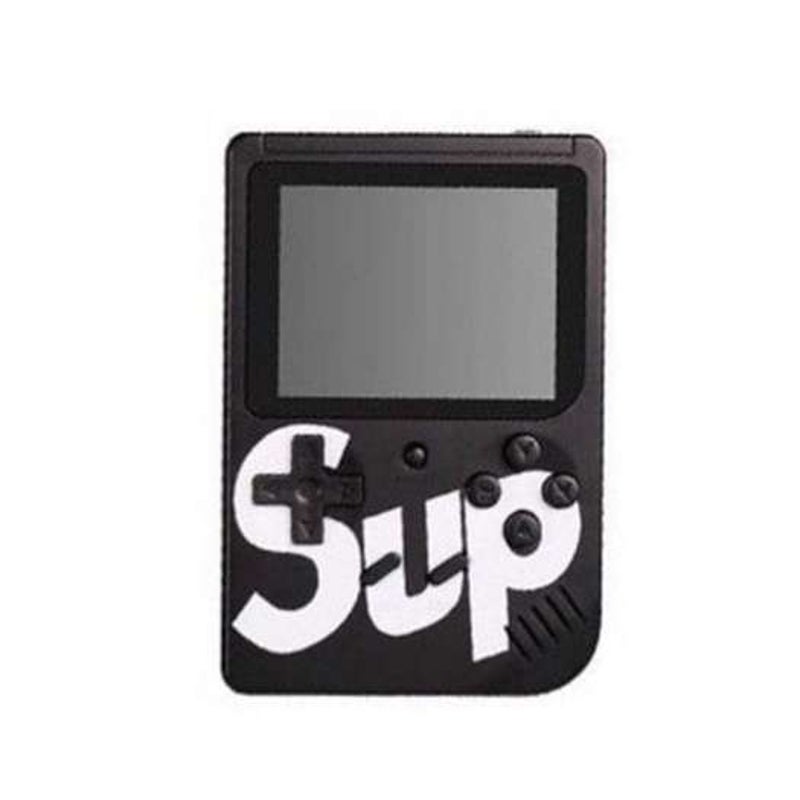 Sup Rechargeable 400 In 1 Classic Handheld Game Console Black