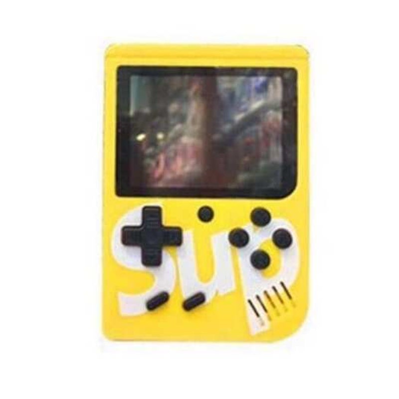 Sup Rechargeable 400 In 1 Classic Handheld Game Console Black