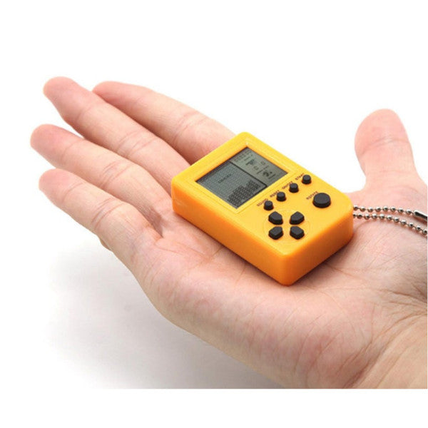 Super Mini Retro Tetris Game Console Keychain Decoration Pendant 5
