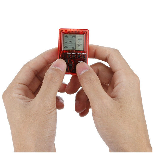 Super Mini Retro Tetris Game Console Keychain Decoration Pendant 8