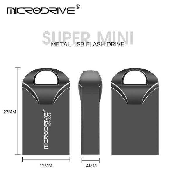 Super Mini Usb Flash Drive 32Gb Memoria Stick Pen Metal Disk