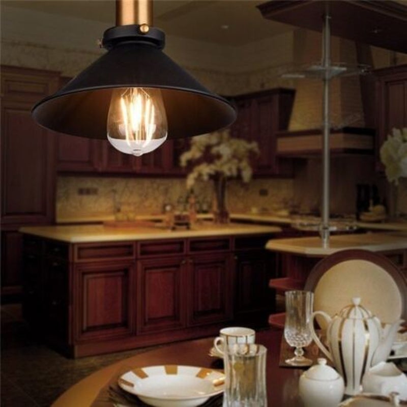 10W St64 Bulb Warm White 100W Equivalent Led With 360 Beam Angle