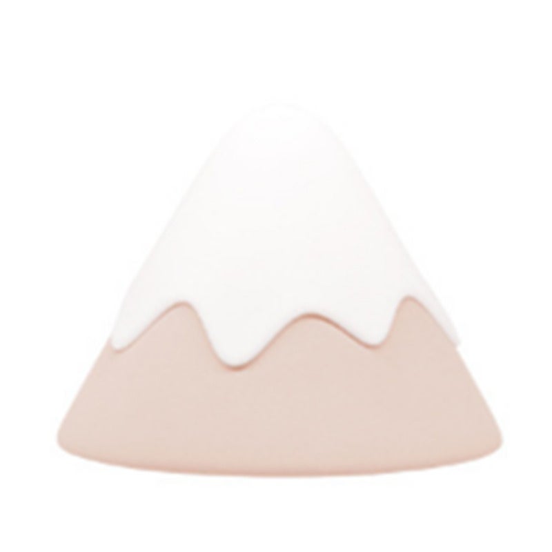 Creative Bedroom Bedside Snow Mountain Lamp Touch Led Charging Eye Protection Night Light