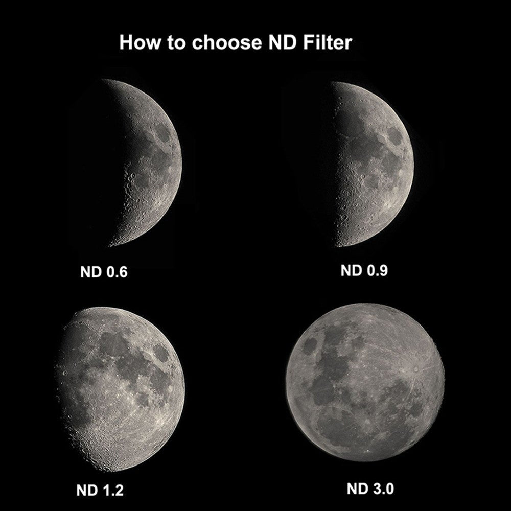 Sv139 1.25 Inch Nd4 Neutral Density Filter For Telescope Eyepiece Reduce Moon Surfaces Overall Brightness