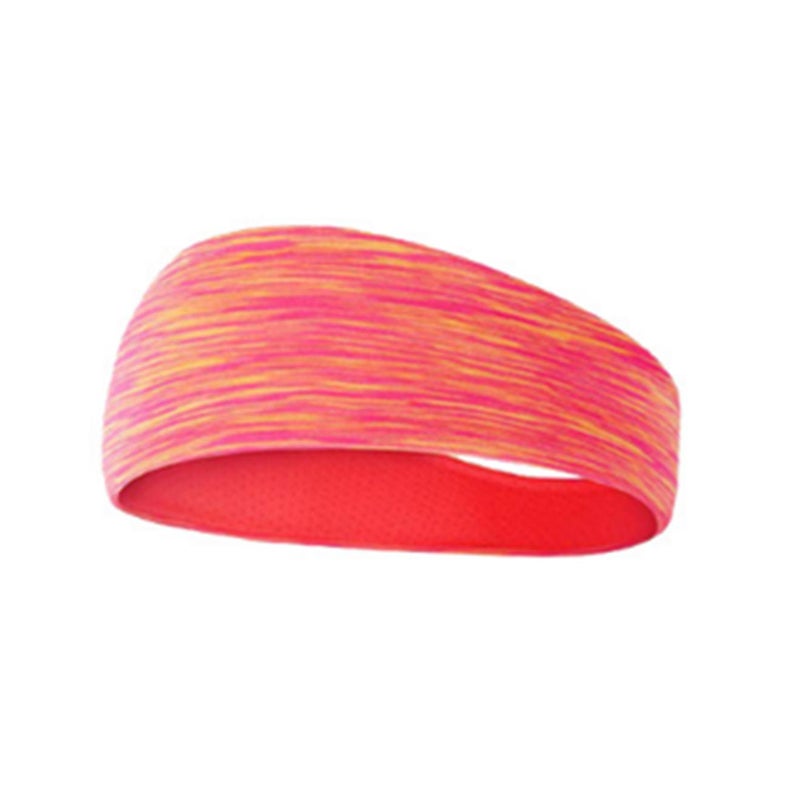 Sweat Absorbent Headband Men Women Running Hair Band Yoga Fitness Riding Dance Sports
