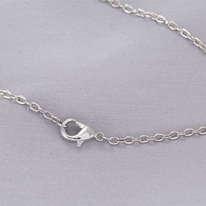 Sweet Luminous Heart Necklace For Women Random Color