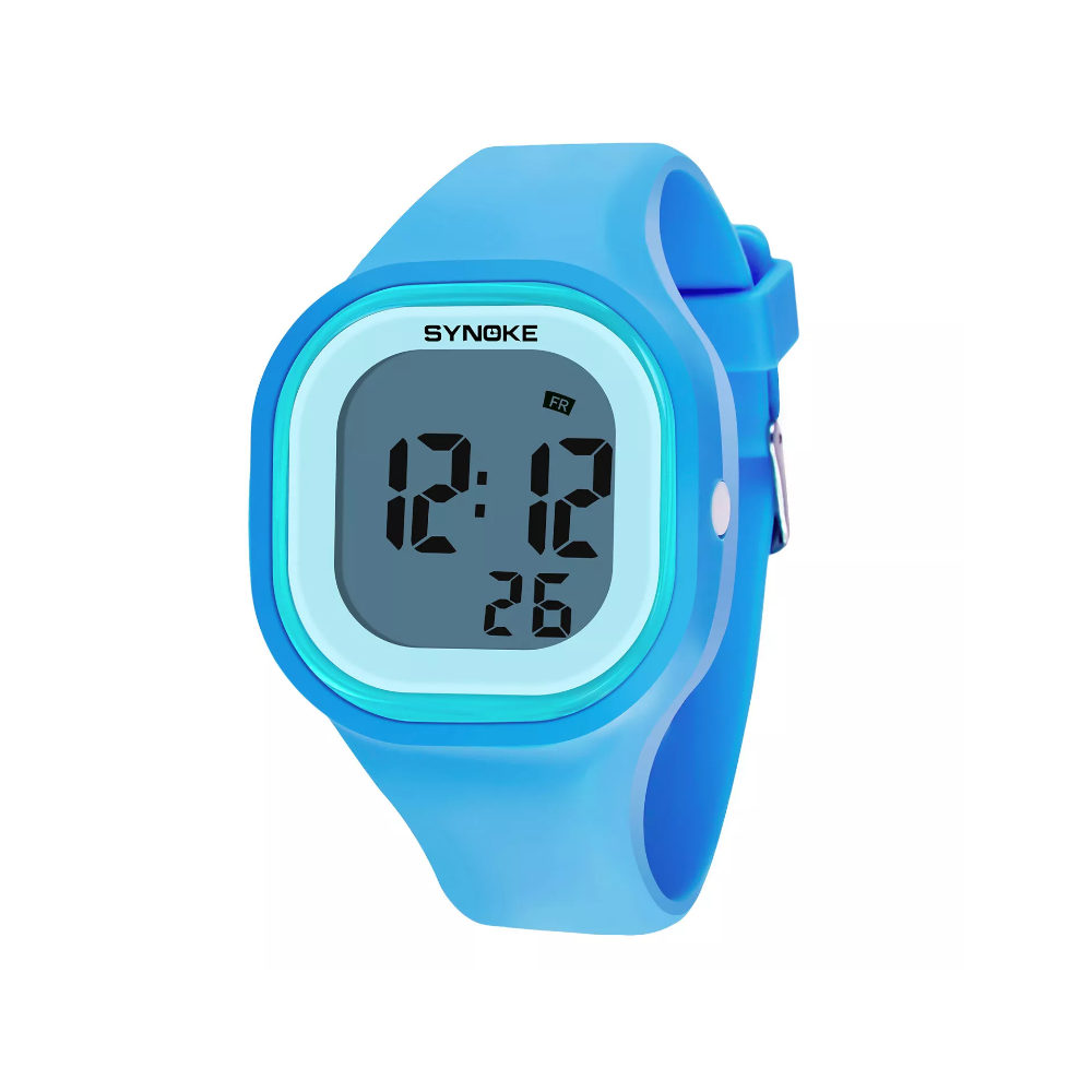Veile Studios Electronic Watch Waterproof Luminous Digital Sports Wristwatch