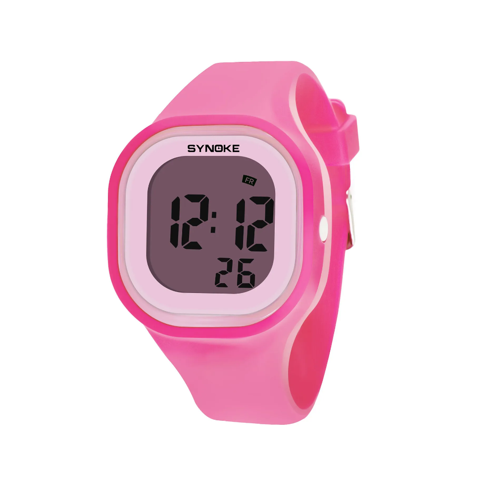Veile Studios Electronic Watch Waterproof Luminous Digital Sports Wristwatch