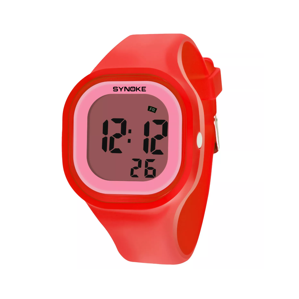 Veile Studios Electronic Watch Waterproof Luminous Digital Sports Wristwatch