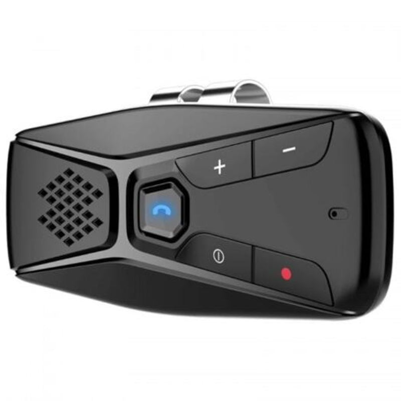 T823 Bluetooth 5.0 Car Speakerphone Sun Visor Hands Free Player Navigation Broadcast Black