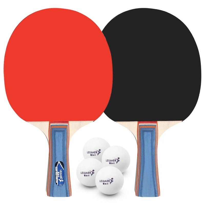 Table Tennis 2 Player Set Rackets Bats