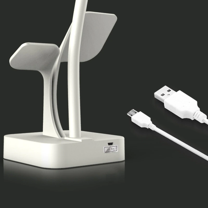 Creative Foldable Touch Desk Led Rechargeable Small Reading Lamp Bedroom