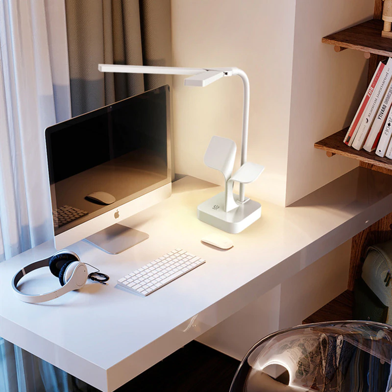 Creative Foldable Touch Desk Led Rechargeable Small Reading Lamp Bedroom