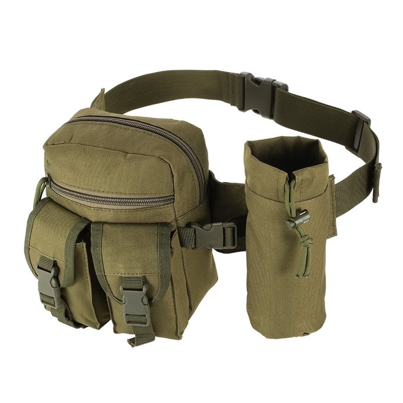 Tactical Molle Bag Waist Fanny Pack Hiking Fishing Hunting Bags Sports Hip Belt Outdoor Travel Military Equipment Gear B