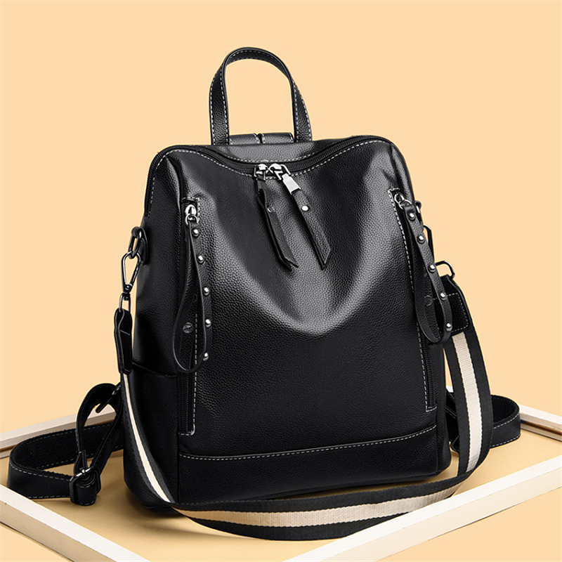 Fashion Backpack Women Shoulder Bag Large Capacity School Teenagers Girls