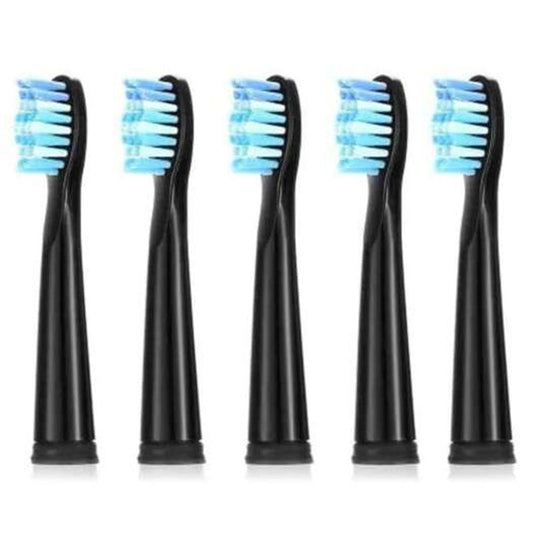 Teeteck Sg 949 Electric Toothbrush Replacement Head 5Pcs Black