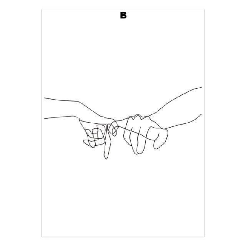 Tender Touch Canvas Prints Wall Art Decor