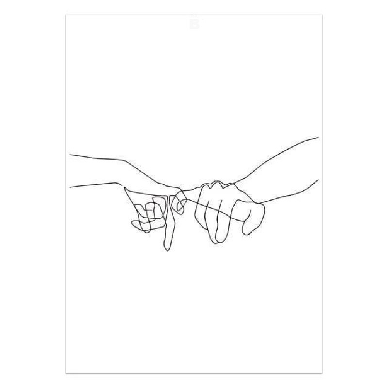 Tender Touch Canvas Prints Wall Art Decor