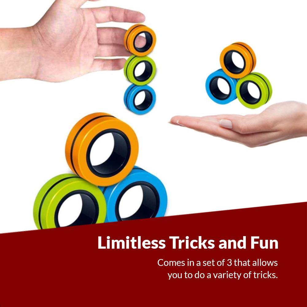 The Magnetic Fidget Rings