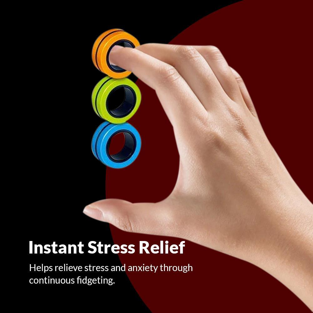 The Magnetic Fidget Rings
