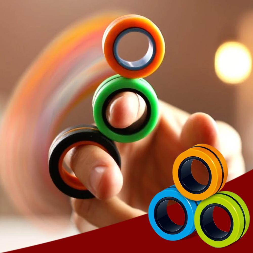 The Magnetic Fidget Rings
